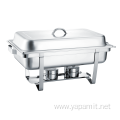 Stainless Steel Oblong Roll Chafing Dish